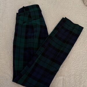 J. Crew Holiday Plaid Ruby Pants